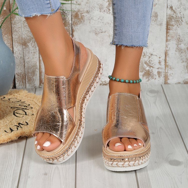 Sandales brillantes Summr pour femmes