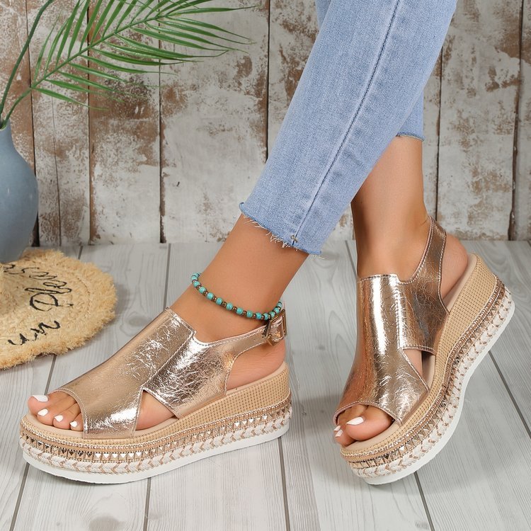 Sandales brillantes Summr pour femmes
